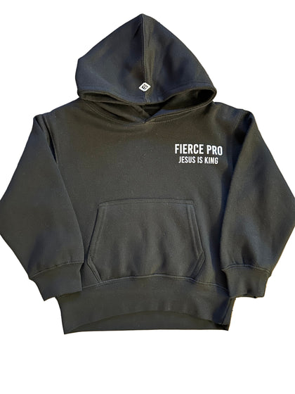 Fierce Pro Jesus is King Kids Hoodie