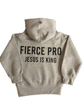 Fierce Pro Jesus is King Kids Hoodie